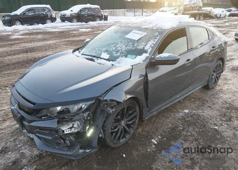 2021 Honda Civic Sport from USA, damaged, VIN SHHFK7H42MU423754